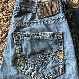 Silver jeans waist 31 L32